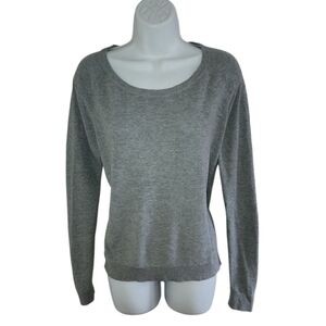 EVERLANE Crewneck Preppy Office Lounge Casual Gray Sweater - Women's